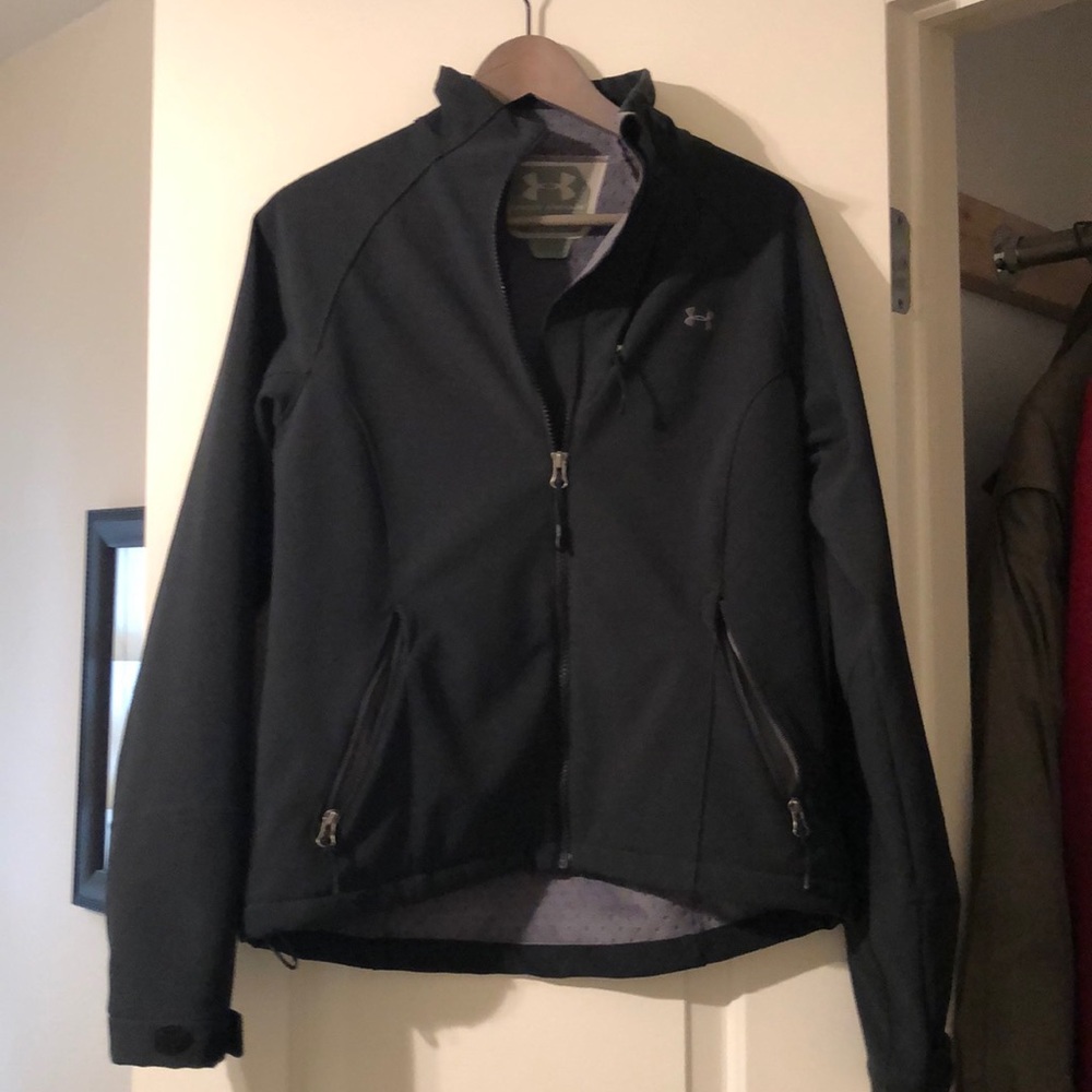 Under Armour Black Jacket Medium